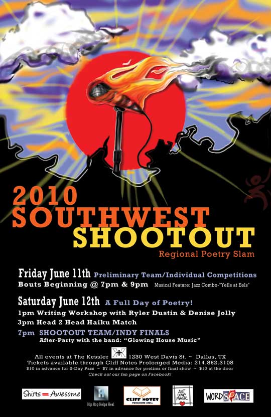 Soutwest Shootout Slam Poetry Tournament